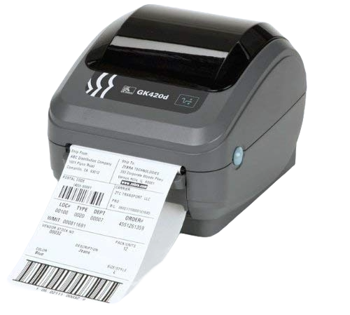 Zebra printer direct thermisch